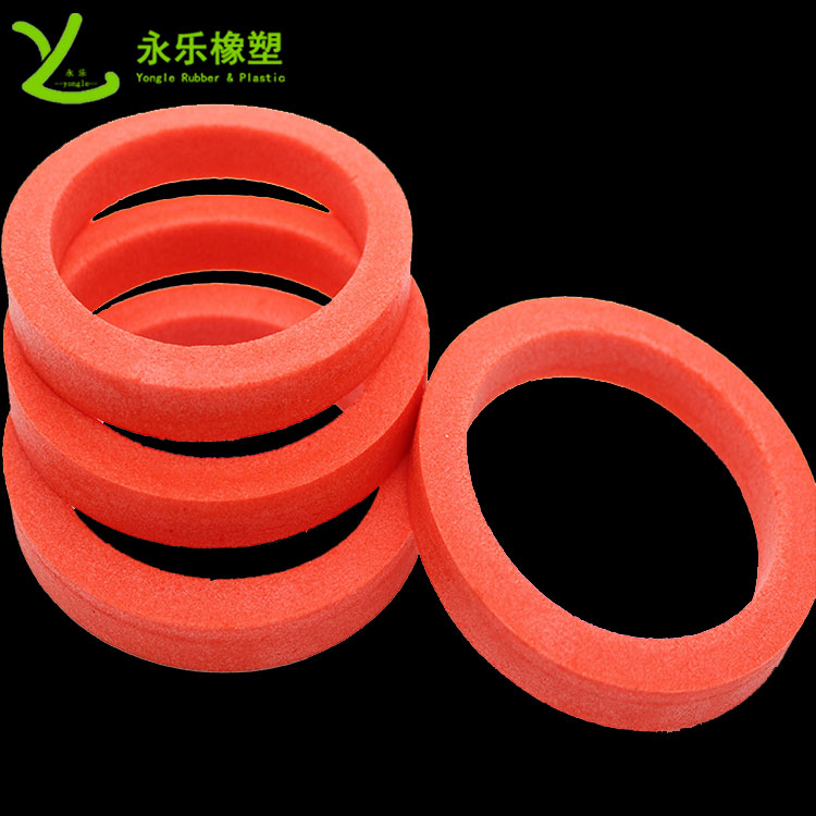 定制模壓發(fā)泡硅膠圈，防水模壓發(fā)泡硅膠圈，減震模壓發(fā)泡硅膠圈