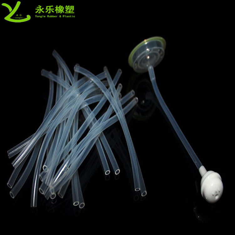 擠出奶瓶硅膠管，食品級(jí)透明奶瓶硅膠管，耐高溫硅膠管