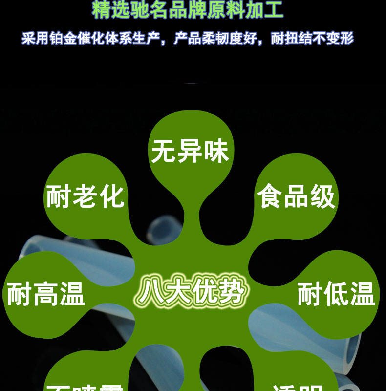 薊透明蠕動(dòng)泵硅膠管