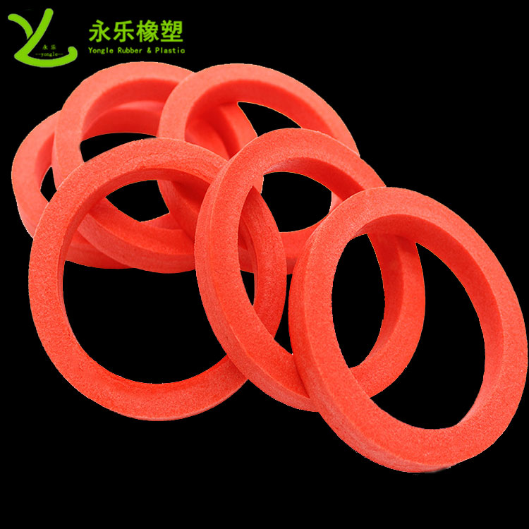 定制模壓發(fā)泡硅膠圈，防水模壓發(fā)泡硅膠圈，減震模壓發(fā)泡硅膠圈