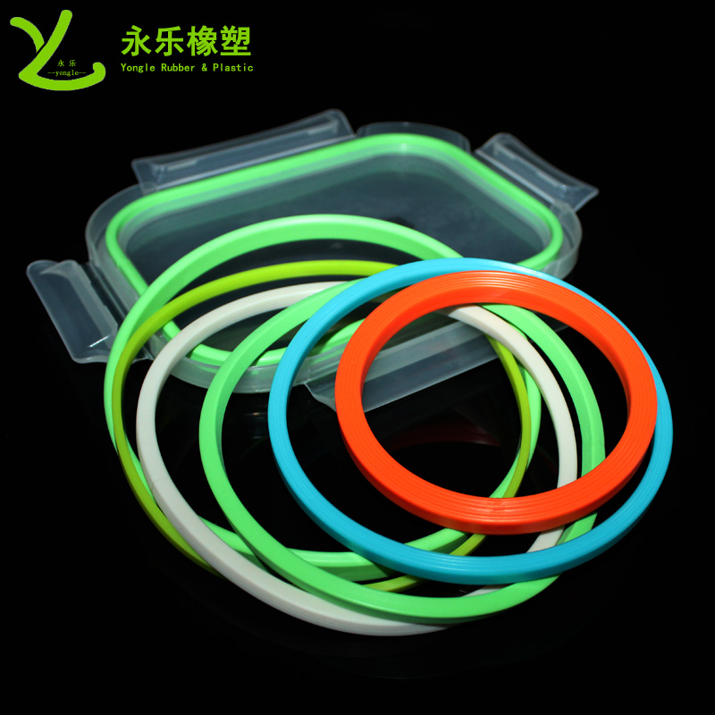 濱海新硅膠飯盒密封圈，保溫盒硅膠圈，保鮮盒密封圈