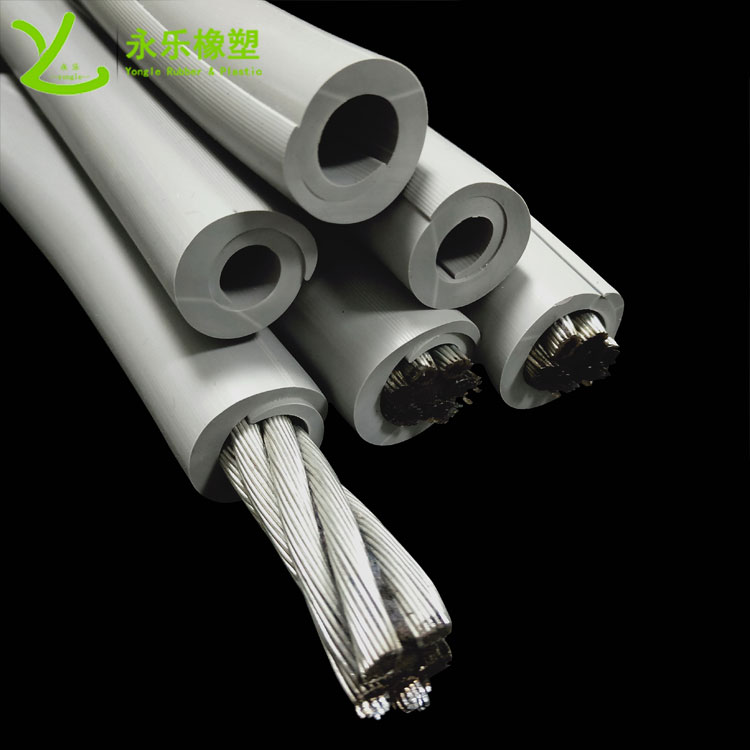 定制電力硅膠螺旋管，阻燃電力硅膠螺旋管，耐高溫電力硅膠螺旋管