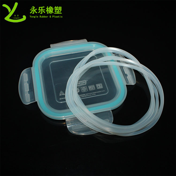 保鮮盒硅膠密封圈，日字形粘接硅膠圈，飯盒硅膠密封圈