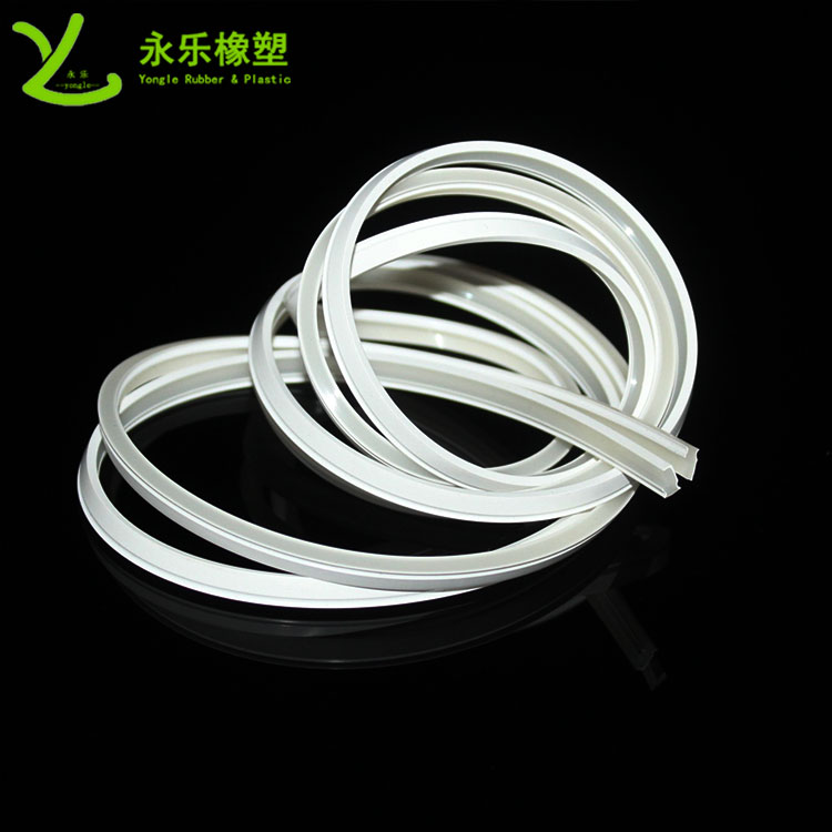 擠出雙色硅膠產(chǎn)品，防水硅膠燈條，耐高溫硅膠燈條