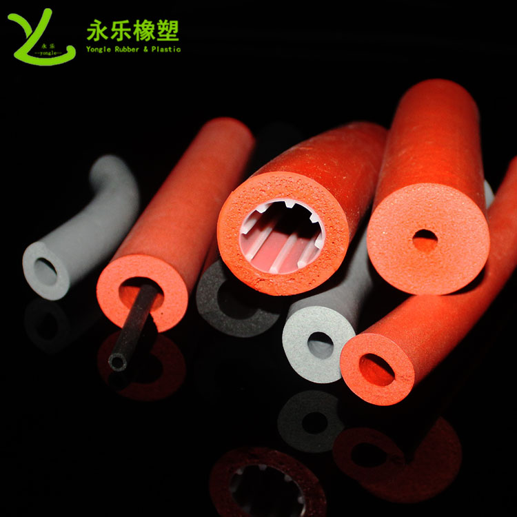 南開發(fā)泡硅膠管，擠出發(fā)泡硅膠管，耐高溫發(fā)泡硅膠管