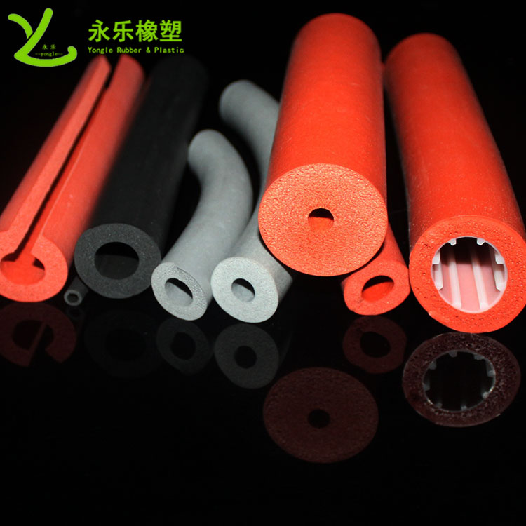 南開發(fā)泡硅膠管，擠出發(fā)泡硅膠管，耐高溫發(fā)泡硅膠管