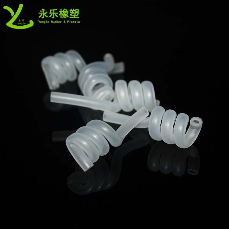 硅膠吸管，螺旋硅膠管，食品級(jí)硅膠管