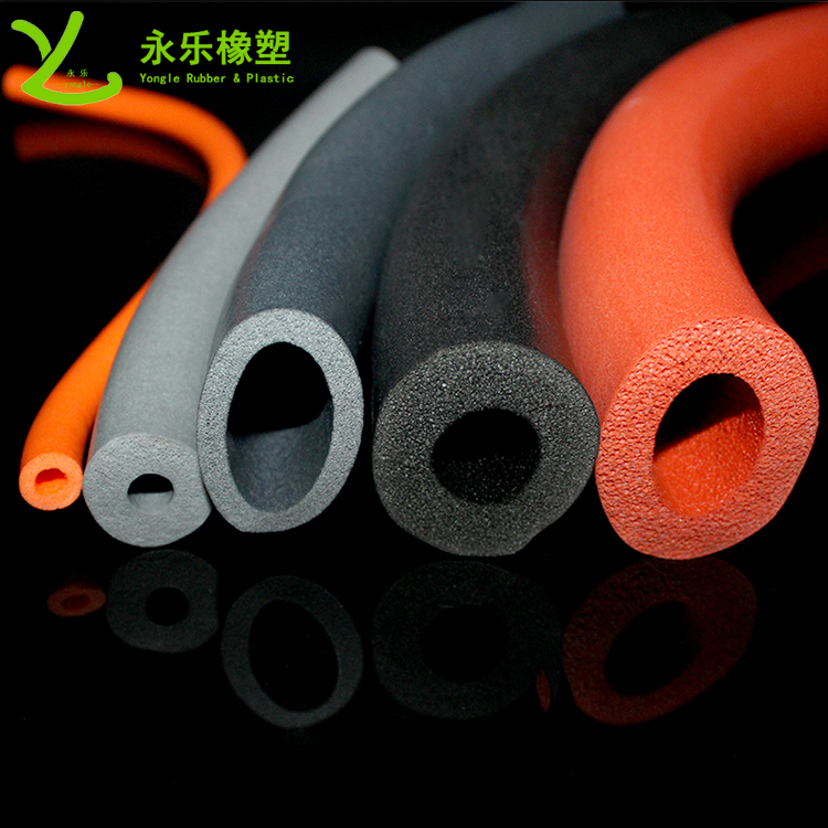濱海新擠出發(fā)泡硅膠管，耐高溫發(fā)泡硅膠管，彩色發(fā)泡硅膠管