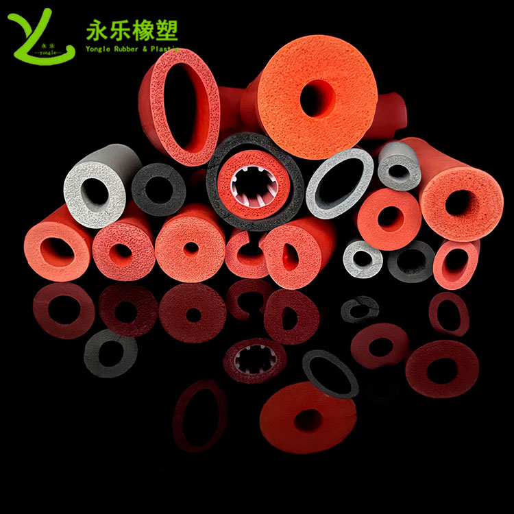 武清擠出發(fā)泡硅膠管，耐高溫發(fā)泡硅膠管，耐老化發(fā)泡硅膠管