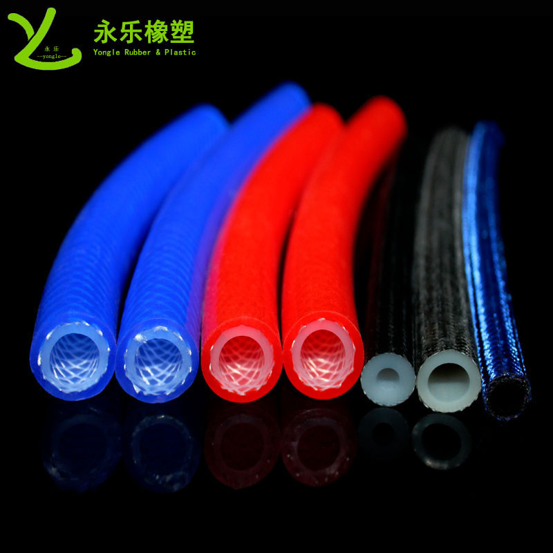 硅膠編織管，鉑金編織硅膠管，耐壓編織硅膠管，食品級編織硅膠管