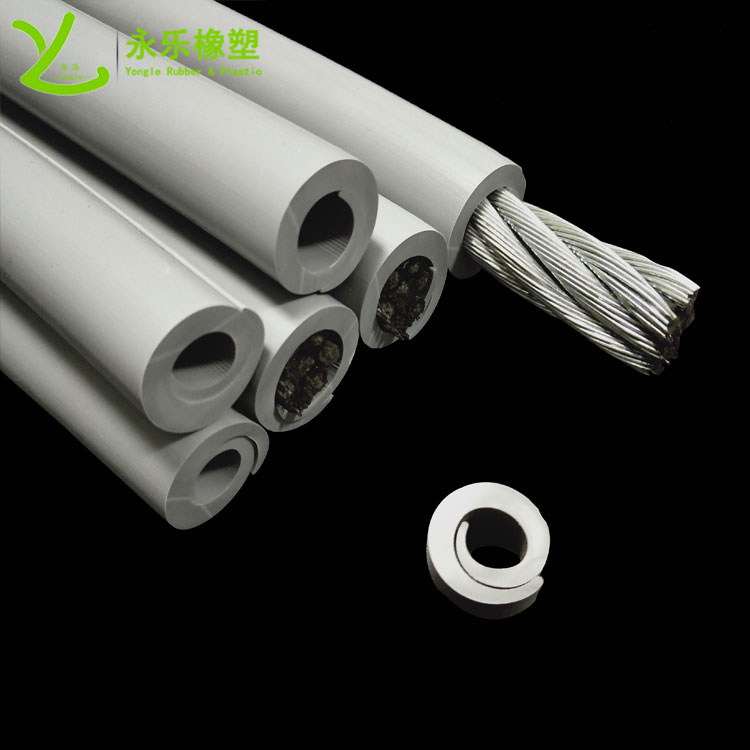 定制電力硅膠螺旋管，阻燃電力硅膠螺旋管，耐高溫電力硅膠螺旋管