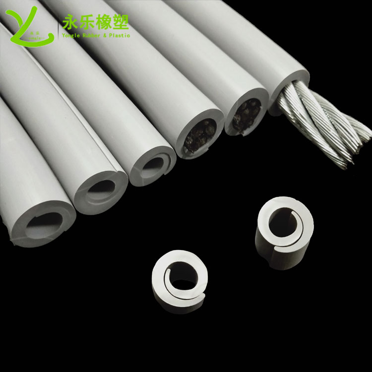 定制電力硅膠螺旋管，阻燃電力硅膠螺旋管，耐高溫電力硅膠螺旋管