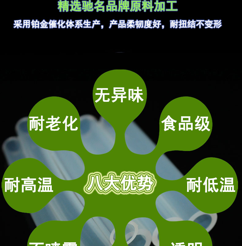 武清無(wú)鹵蠕動(dòng)泵硅膠管