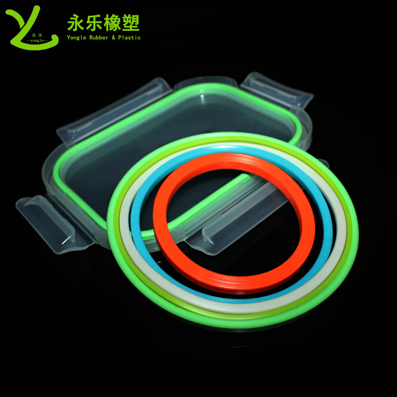 濱海新硅膠飯盒密封圈，保溫盒硅膠圈，保鮮盒密封圈