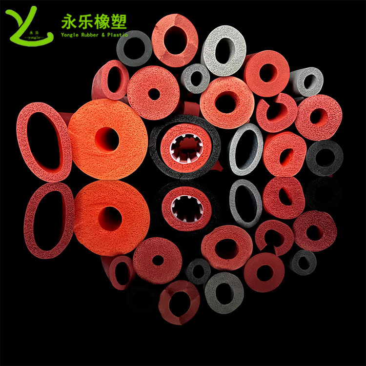 武清擠出發(fā)泡硅膠管，耐高溫發(fā)泡硅膠管，耐老化發(fā)泡硅膠管