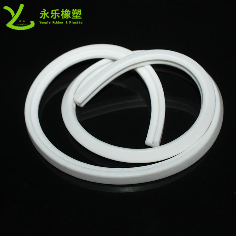 泛光燈發(fā)泡硅膠條，阻燃發(fā)泡密封條，耐高溫硅膠發(fā)泡條