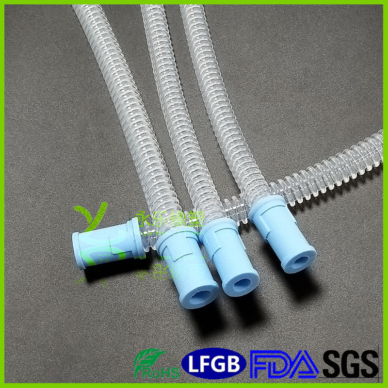 薊醫(yī)用食品螺旋硅膠軟管,重復(fù)使用硅膠螺旋管,呼吸機硅膠管