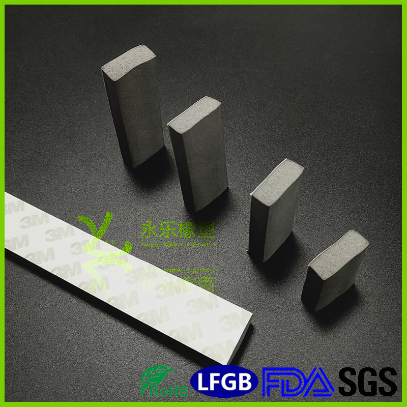 武清背膠防水發(fā)泡硅膠條,耐溫發(fā)泡硅膠條,自粘發(fā)泡硅膠密封條